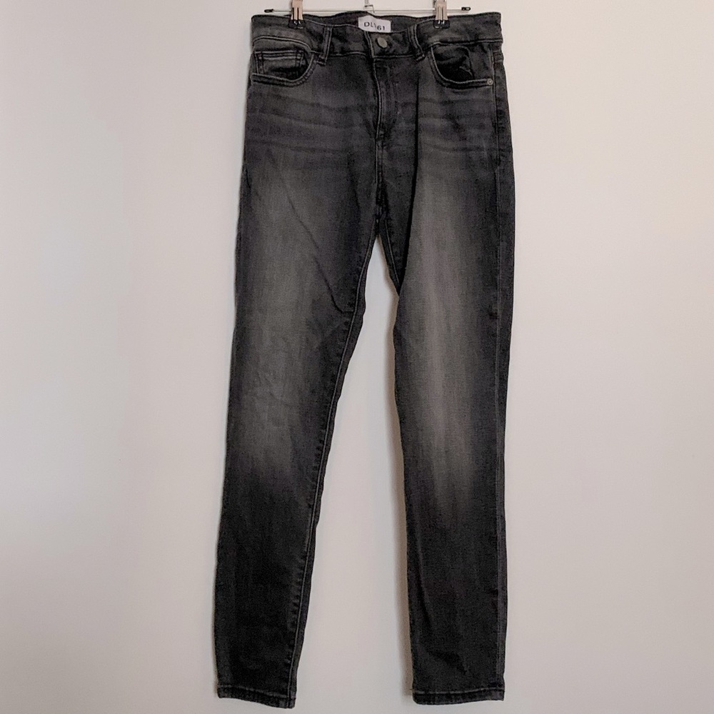 DL1961 Margaux Instasculpt Gray Skinny Jeans